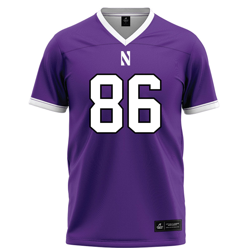 Northwestern - NCAA Football : Alexander Honig - Fashion Jersey Football Jersey-0