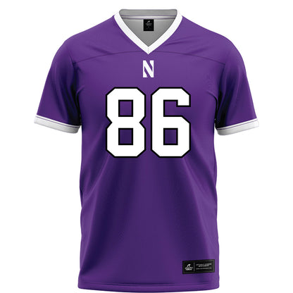 Northwestern - NCAA Football : Alexander Honig - Fashion Jersey Football Jersey-0