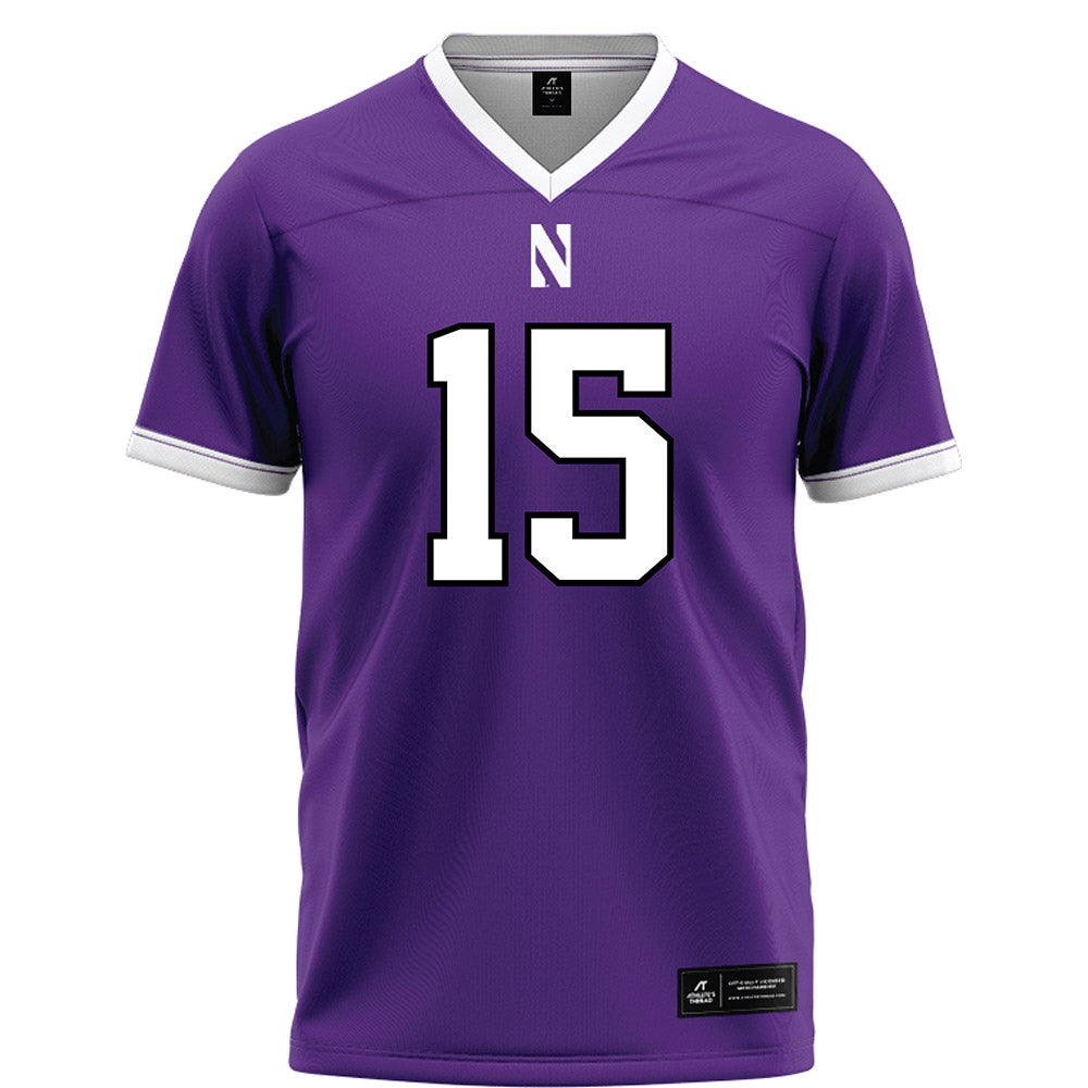 Northwestern - NCAA Football : Brendan Flakes - Fashion Jersey Football Jersey-0
