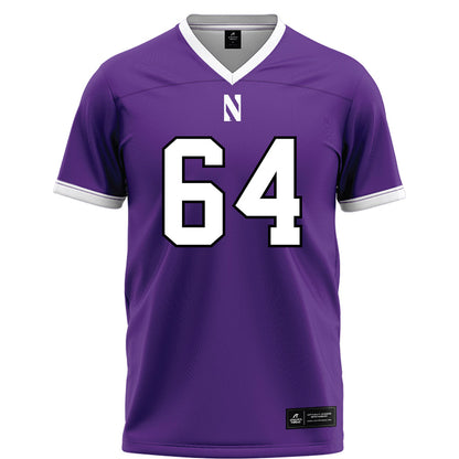 Northwestern - NCAA Football : Anthony Birsa - Fashion Jersey Football Jersey-0