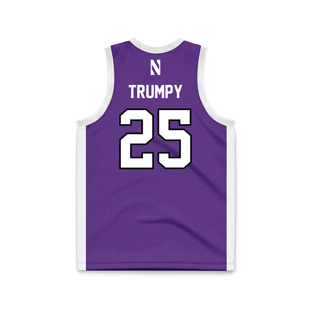 Northwestern - NCAA Women's Basketball : Lauren Trumpy - Basketball Jersey