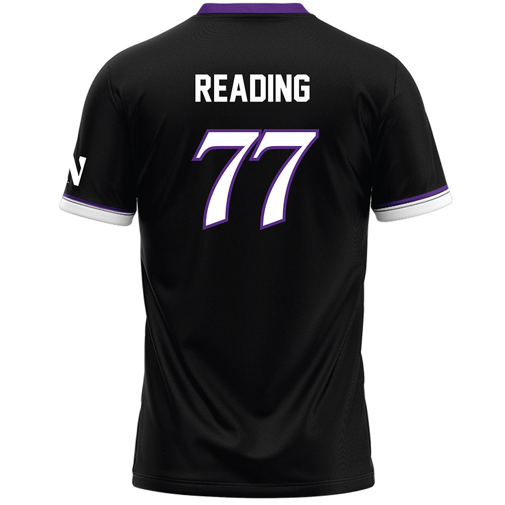 Northwestern - NCAA Women's Lacrosse : Talia Reading - Black Lacrosse Jersey