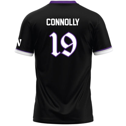 Northwestern - NCAA Women's Lacrosse : Sienna Connolly - Black Lacrosse Jersey -1