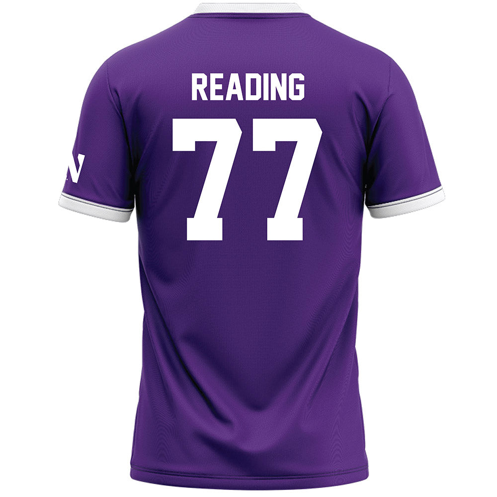Northwestern - NCAA Women's Lacrosse : Talia Reading - Purple Lacrosse Jersey