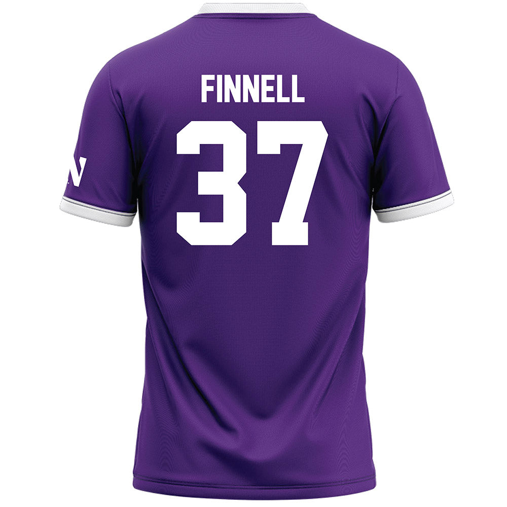 Northwestern - NCAA Women's Lacrosse : Kyle Finnell - Purple Lacrosse Jersey -1