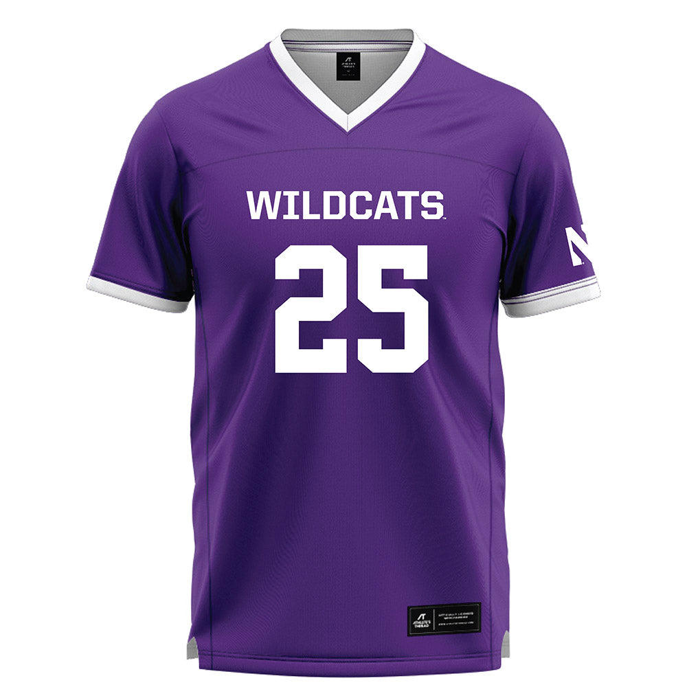 Northwestern - NCAA Women's Lacrosse : Madison Taylor - Purple Lacrosse Jersey