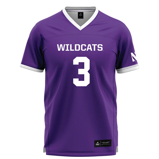 Northwestern - NCAA Women's Lacrosse : Aditi Foster - Purple Lacrosse Jersey-0