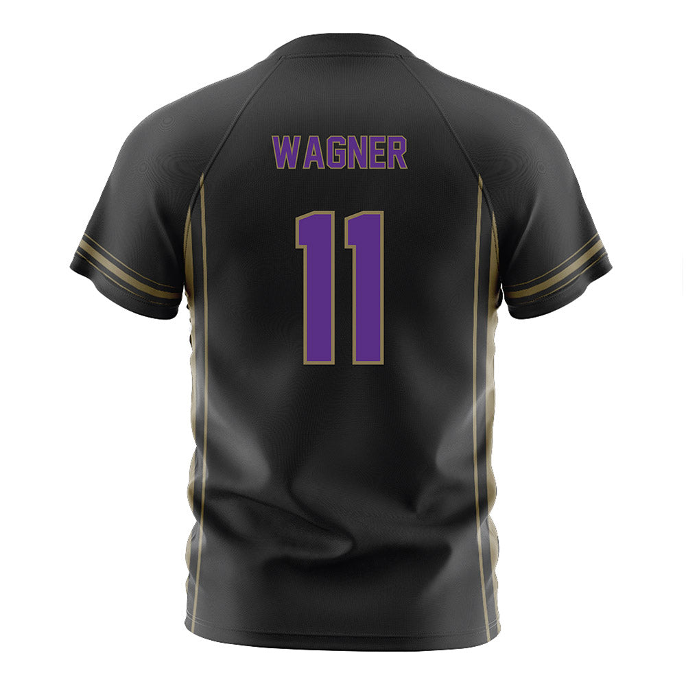 Northwestern - NCAA Women's Soccer : Keira Wagner - Black Soccer Jersey-1