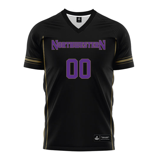 Northwestern - NCAA Women's Soccer : Camryn Freeman - Black Soccer Jersey-0