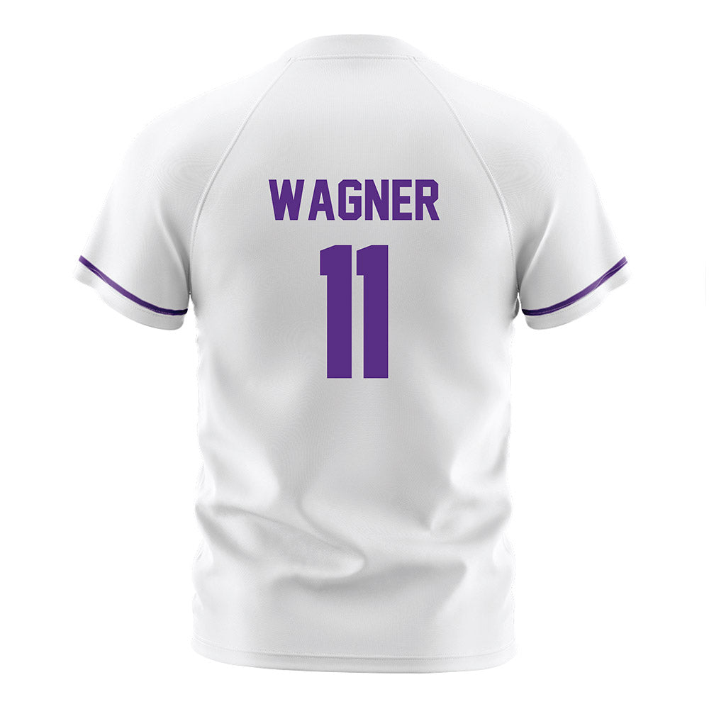 Northwestern - NCAA Women's Soccer : Keira Wagner - White Soccer Jersey-1