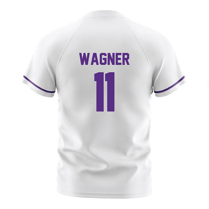 Northwestern - NCAA Women's Soccer : Keira Wagner - White Soccer Jersey-1