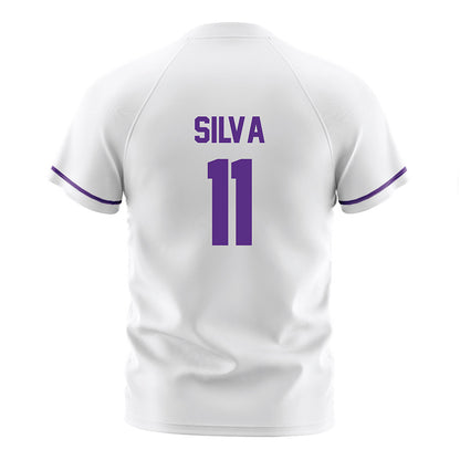 Northwestern - NCAA Men's Soccer : Marco Silva - White Soccer Jersey-1