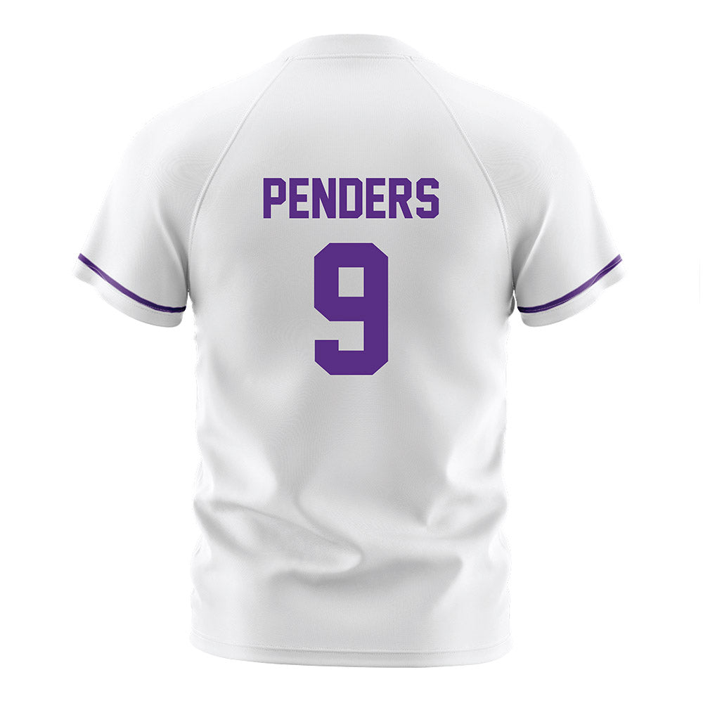 Northwestern - NCAA Men's Soccer : Toryn Penders - White Soccer Jersey-1
