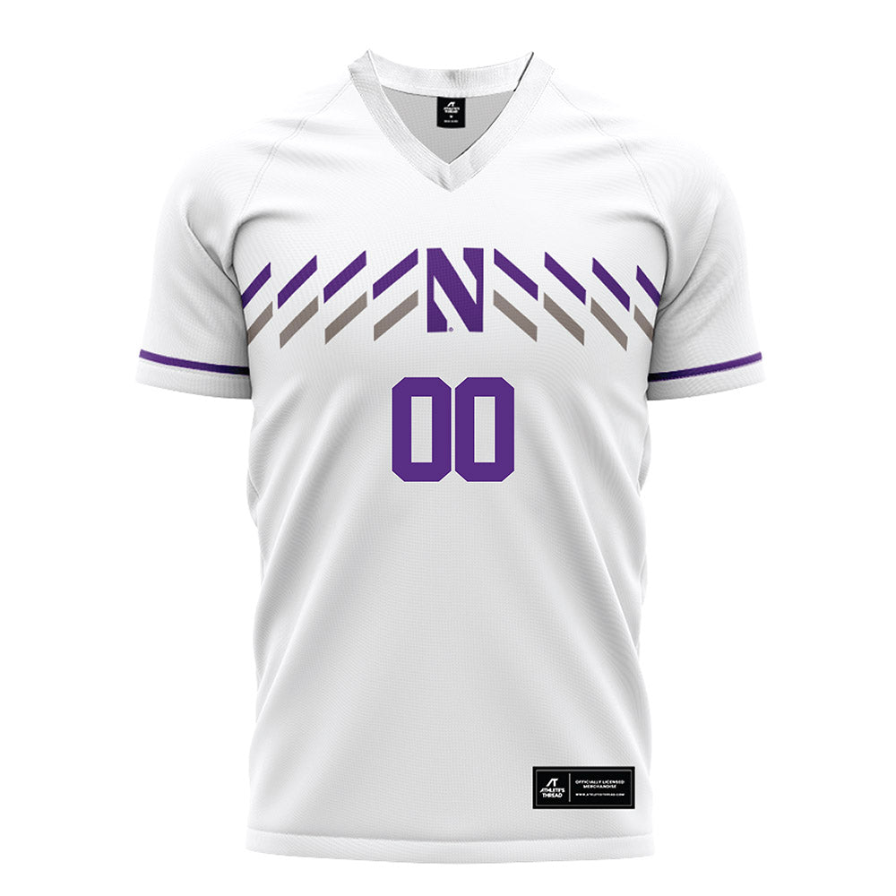 Northwestern - NCAA Women's Soccer : Camryn Freeman - White Soccer Jersey-0