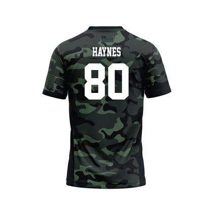 Hawaii - NCAA Football : Robert Haynes - Camo Football Jersey-1