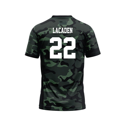 Hawaii - NCAA Football : Titan Lacaden - Camo Football Jersey-1