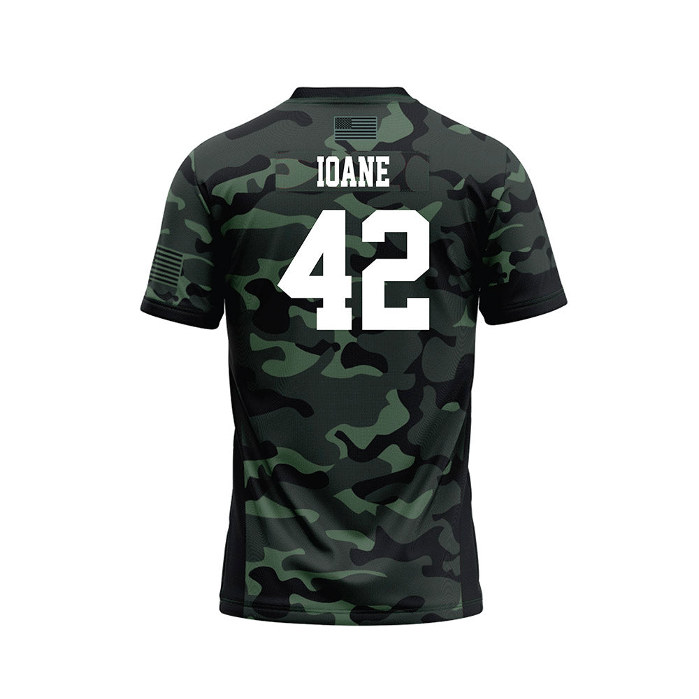 Hawaii - NCAA Football : Matteus Ioane - Camo Football Jersey-1