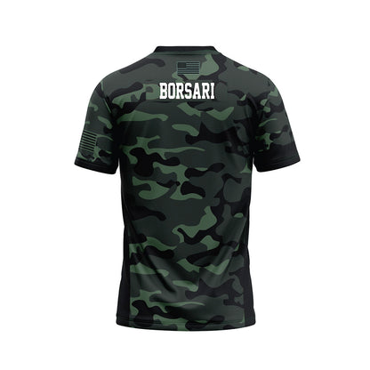 Hawaii - NCAA Football : Hudson Borsari - Camo Football Jersey-1