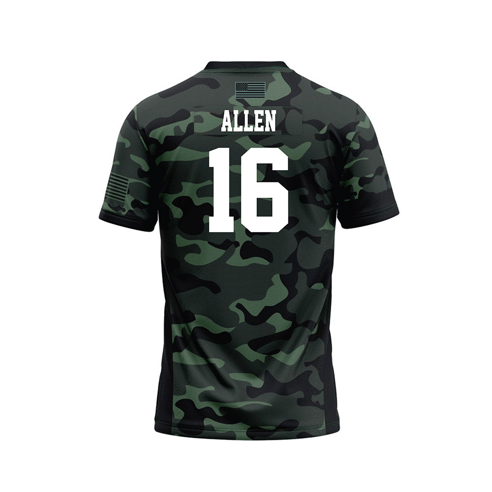 Hawaii - NCAA Football : Zion Allen - Camo Football Jersey-1