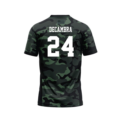Hawaii - NCAA Football : Kodi DeCambra - Camo Football Jersey-1