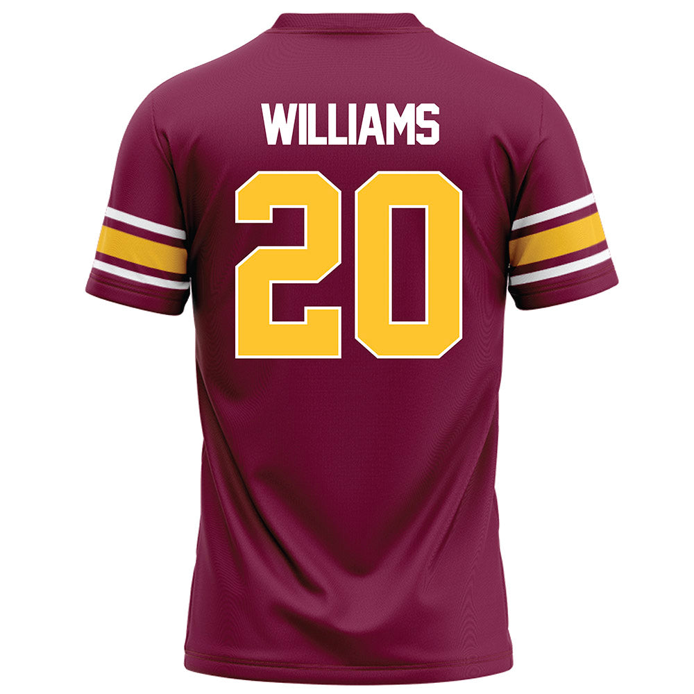 Arizona State - NCAA Football : Maurice Williams - Maroon Football Jersey-1