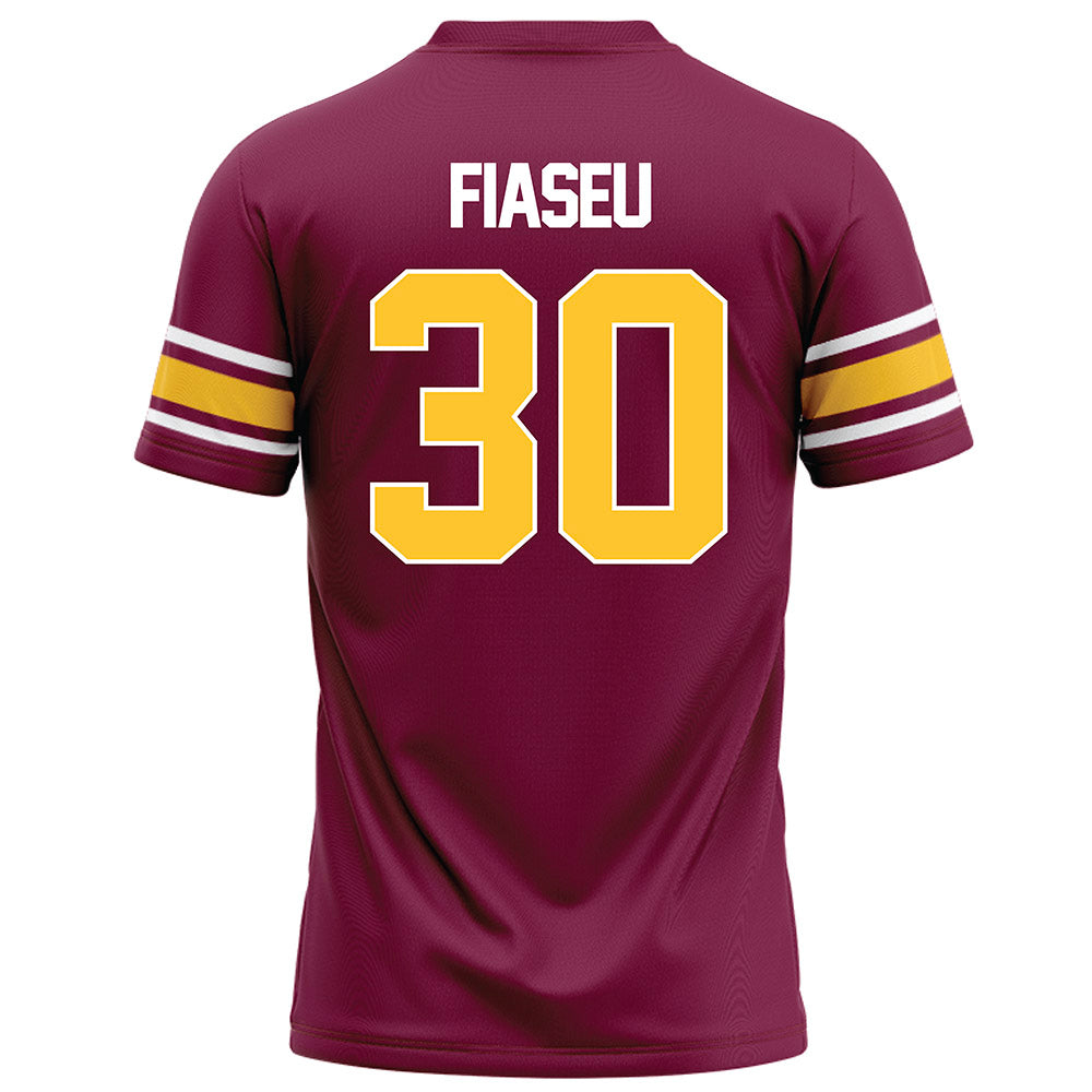 Arizona State - NCAA Football : Zyrus Fiaseu - Maroon Football Jersey