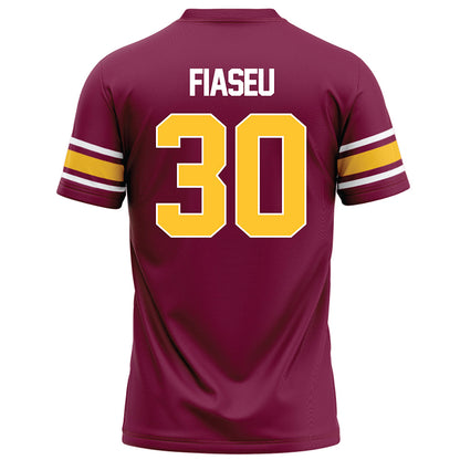 Arizona State - NCAA Football : Zyrus Fiaseu - Maroon Football Jersey