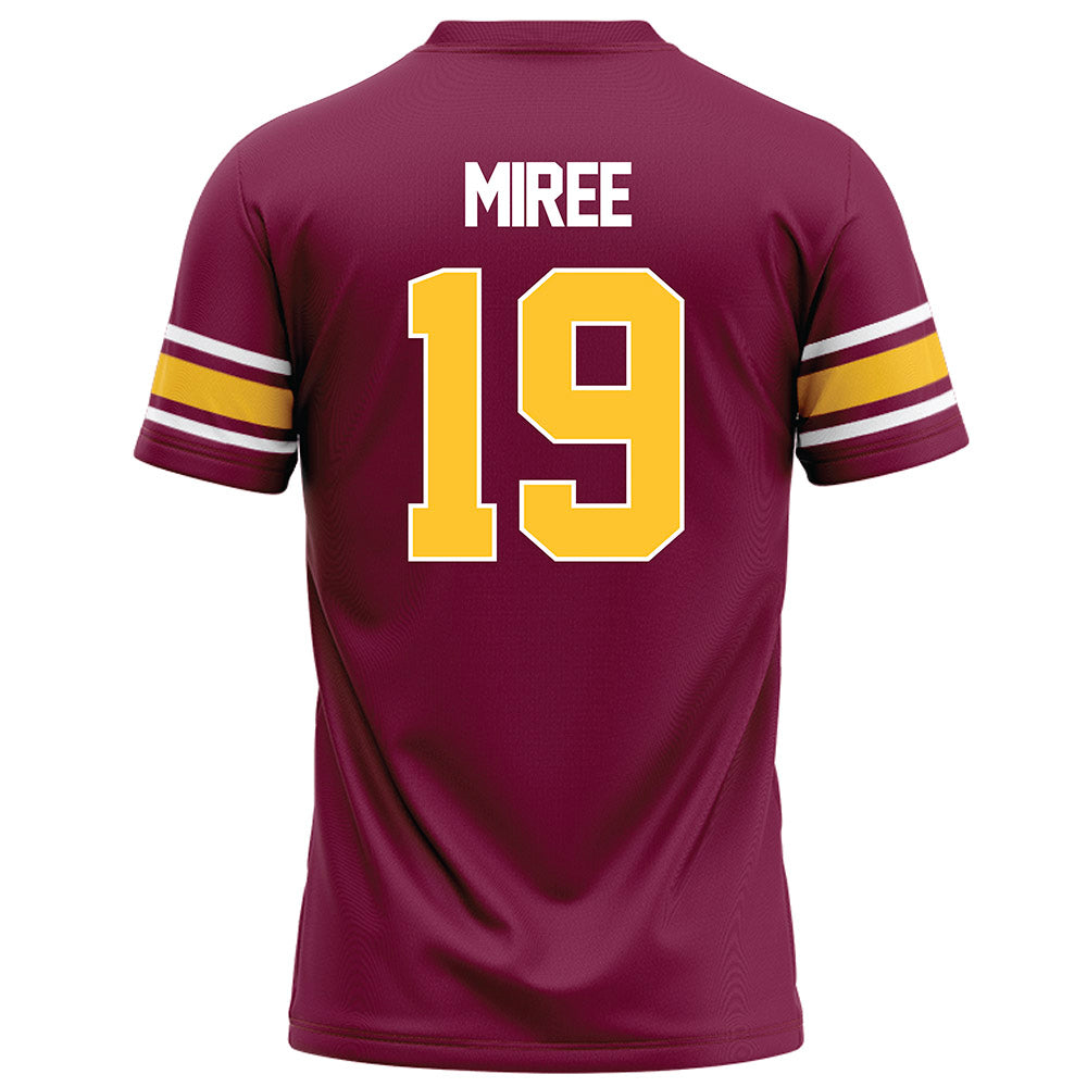 Arizona State - NCAA Football : Landen Miree - Maroon Football Jersey-1