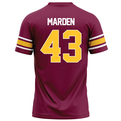 Arizona State - NCAA Football : Mason Marden - Maroon Football Jersey-1