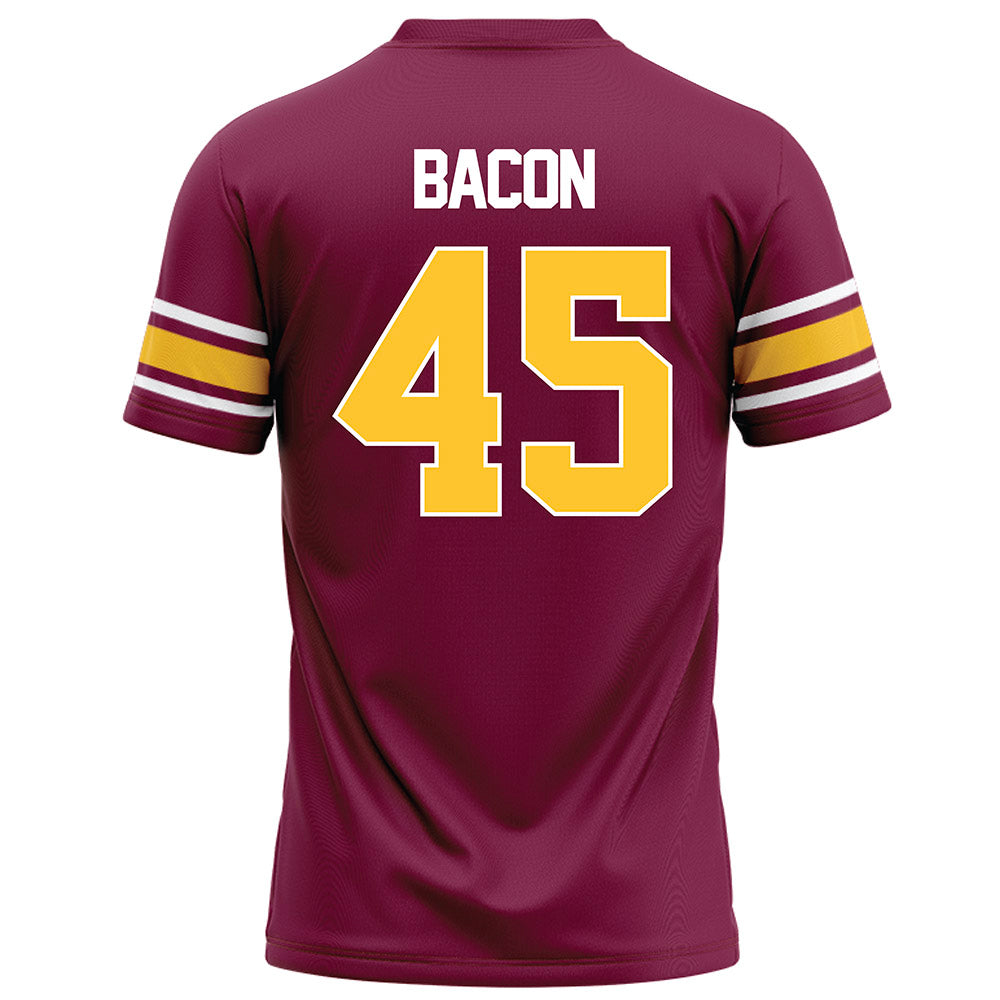 Arizona State - NCAA Football : Tristan Bacon - Maroon Football Jersey-1