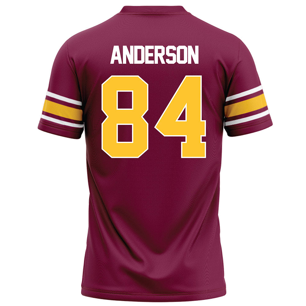 Arizona State - NCAA Football : Landen Anderson - Maroon Football Jersey-1