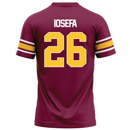 Arizona State - NCAA Football : Isaiah Iosefa - Maroon Football Jersey-1