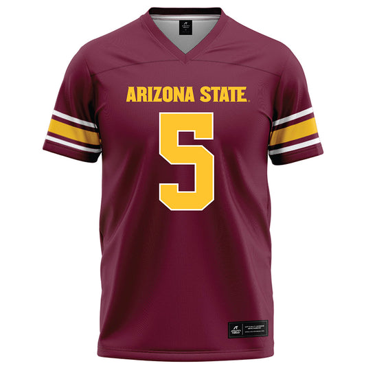 Arizona State - NCAA Football : Derek Eusebio - Maroon Football Jersey-0