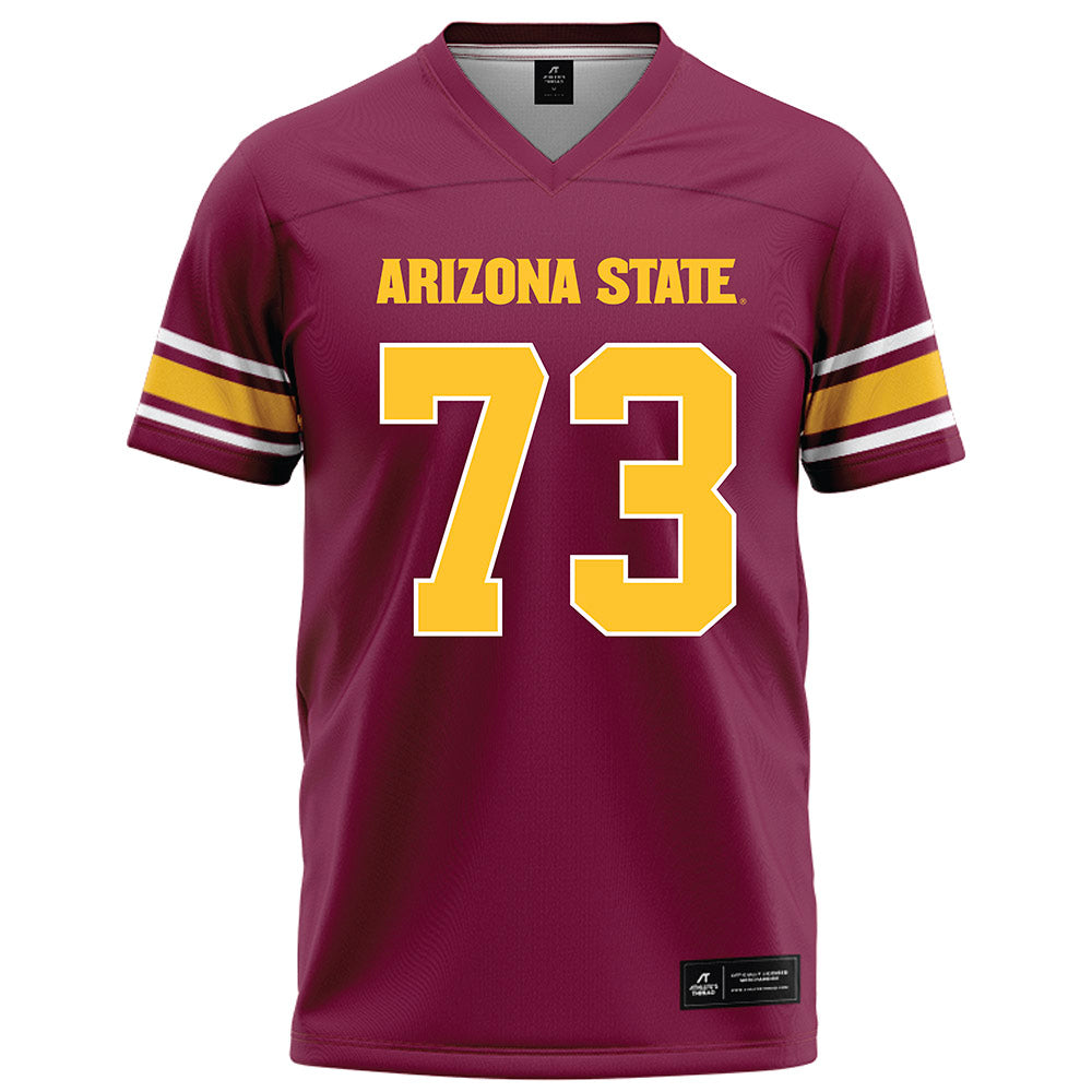 Arizona State - NCAA Football : Terrell Kim - Maroon Football Jersey-0