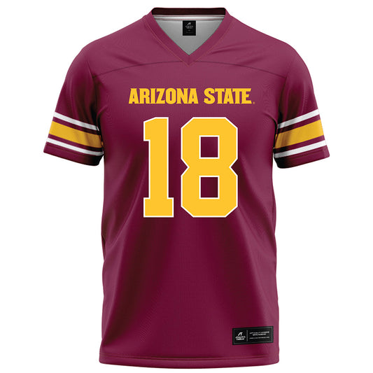 Arizona State - NCAA Football : Ramere Davis - Maroon Football Jersey-0