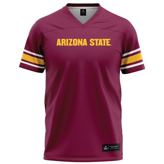 Arizona State - NCAA Football : Omarion Miller - Maroon Football Jersey-0