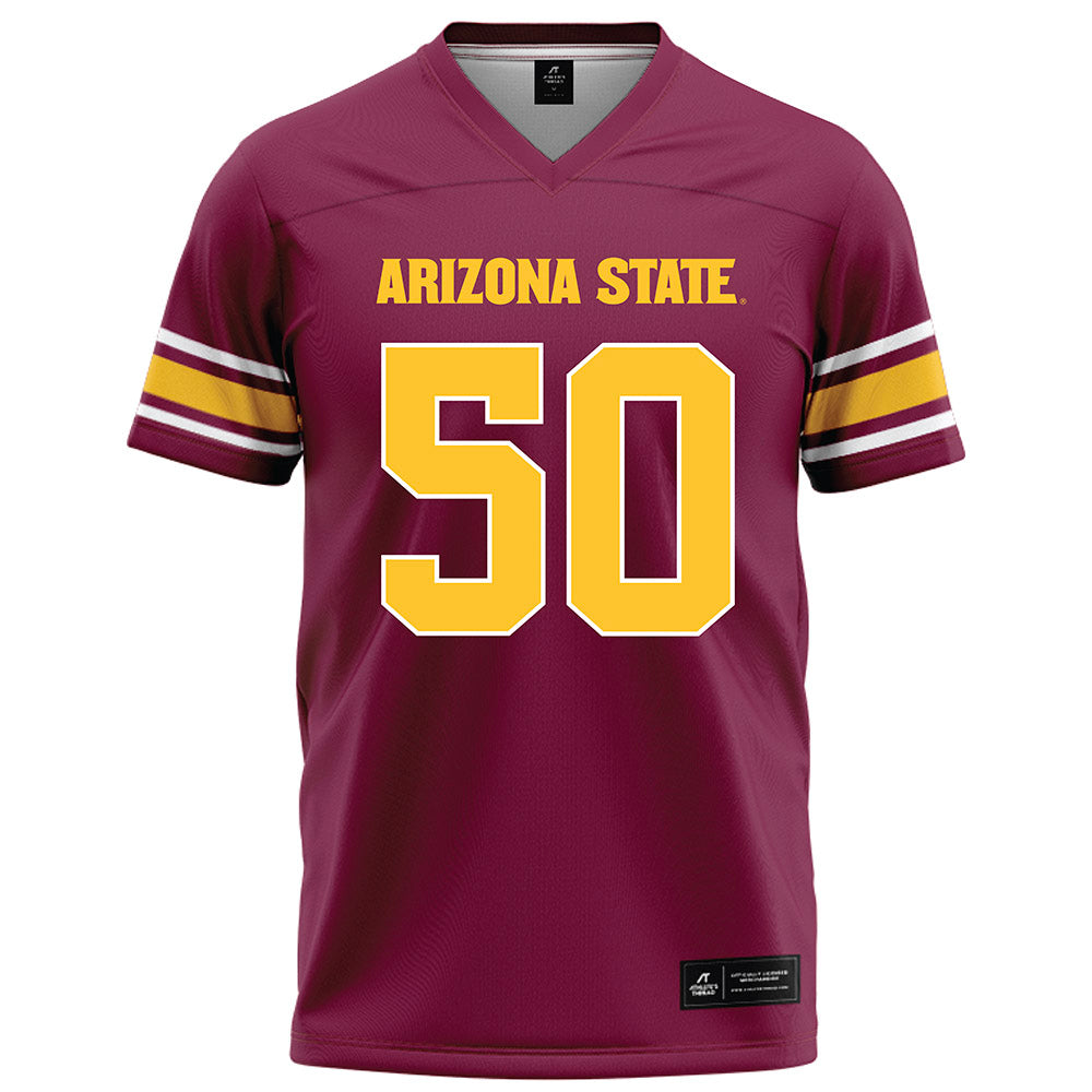Arizona State - NCAA Football : Marques Uini - Maroon Football Jersey-0