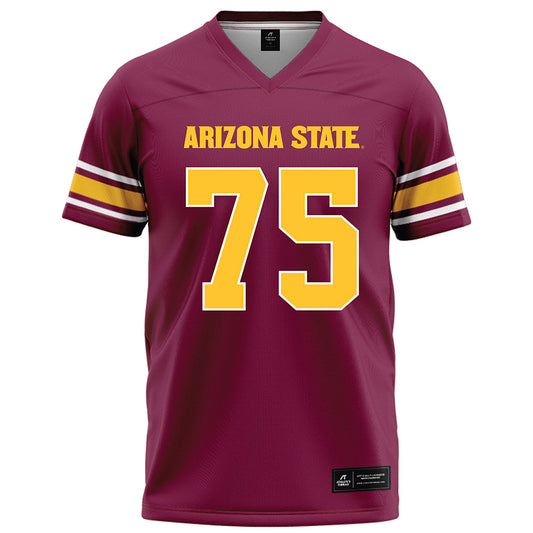 Arizona State - NCAA Football : Jarmaine Mitchell - Maroon Football Jersey-0
