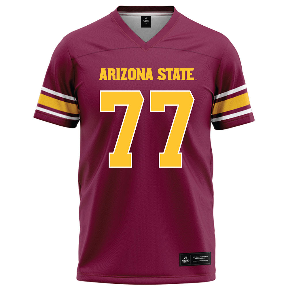 Arizona State - NCAA Football : Kyle Scott - Maroon Football Jersey-0