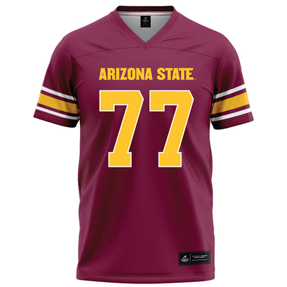 Arizona State - NCAA Football : Kyle Scott - Maroon Football Jersey-0