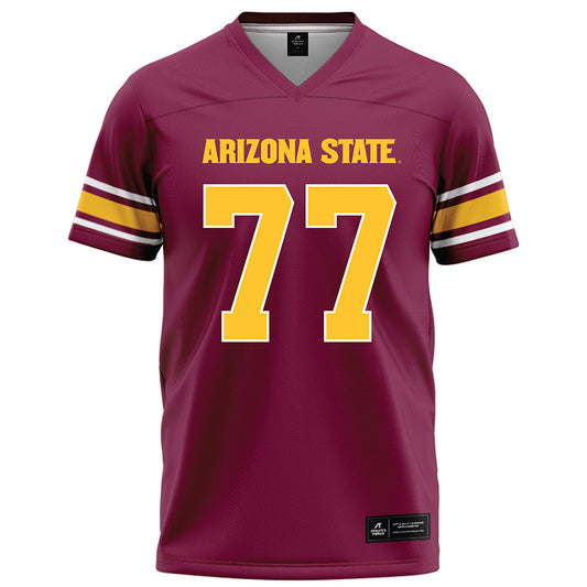 Arizona State - NCAA Football : Kyle Scott - Maroon Football Jersey-0