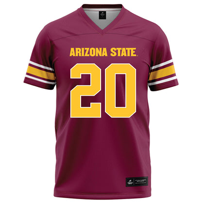 Arizona State - NCAA Football : Maurice Williams - Maroon Football Jersey-0