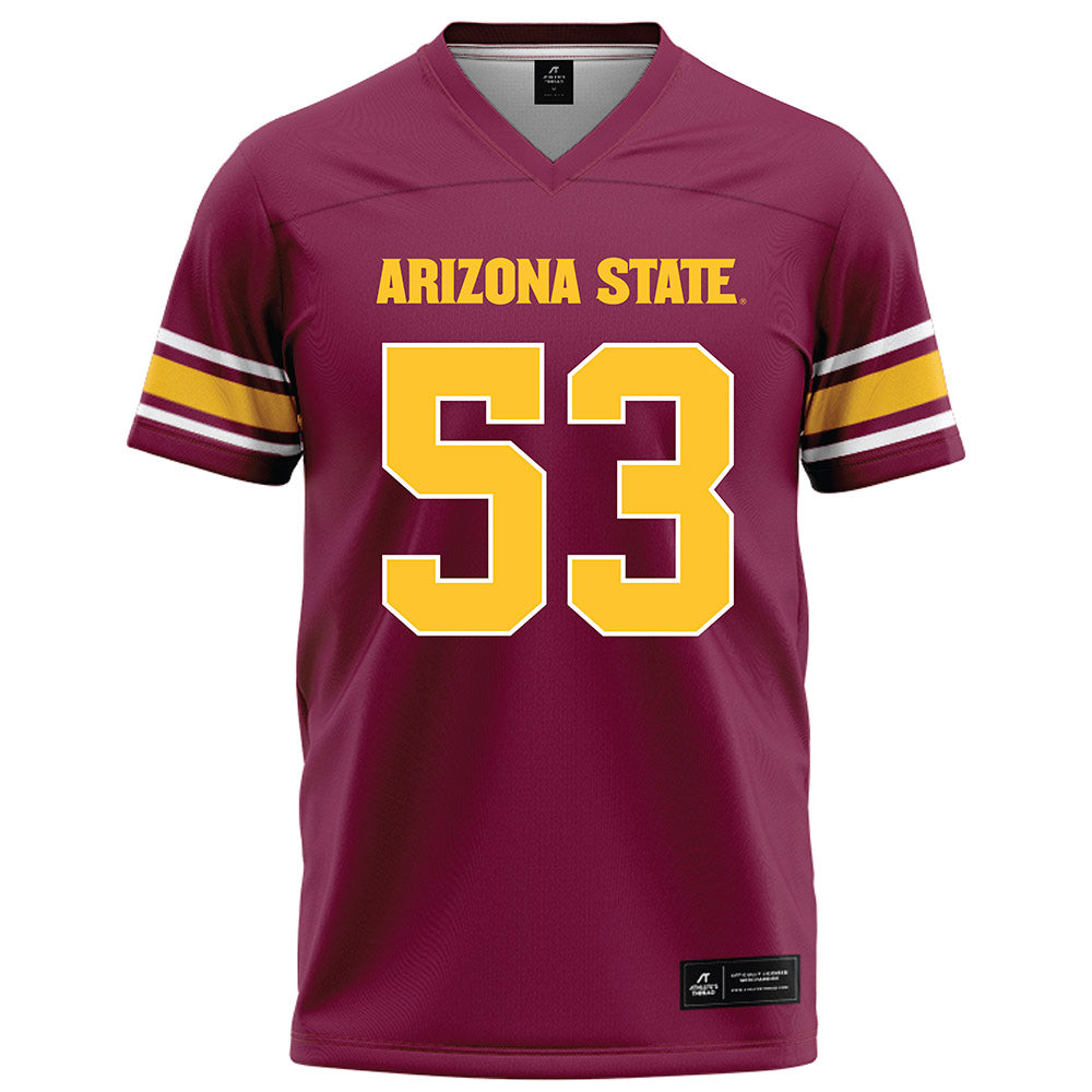 Arizona State - NCAA Football : Albert Smith III - Maroon Football Jersey