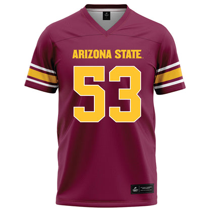 Arizona State - NCAA Football : Albert Smith III - Maroon Football Jersey
