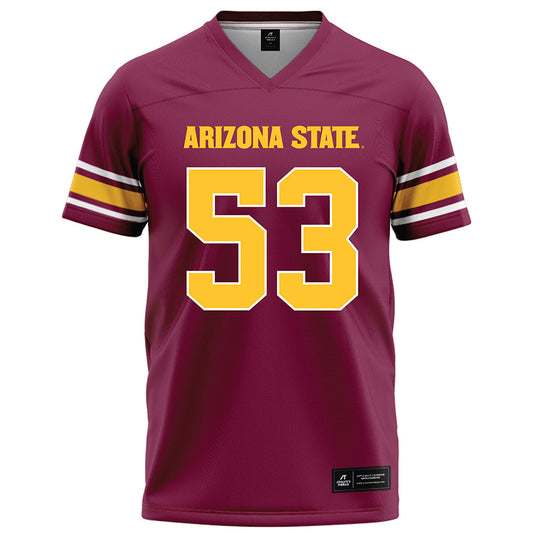 Arizona State - NCAA Football : Albert Smith III - Maroon Football Jersey
