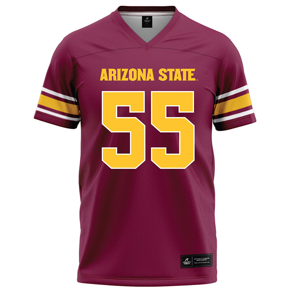 Arizona State - NCAA Football : Niniva Nicholson - Maroon Football Jersey-0