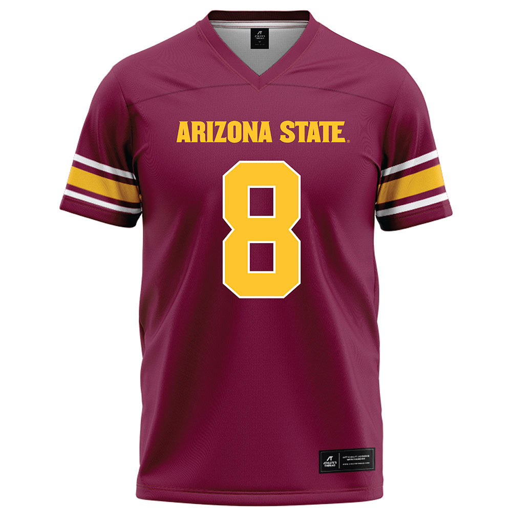 Arizona State - NCAA Football : Cutter Boley - Maroon Football Jersey-0