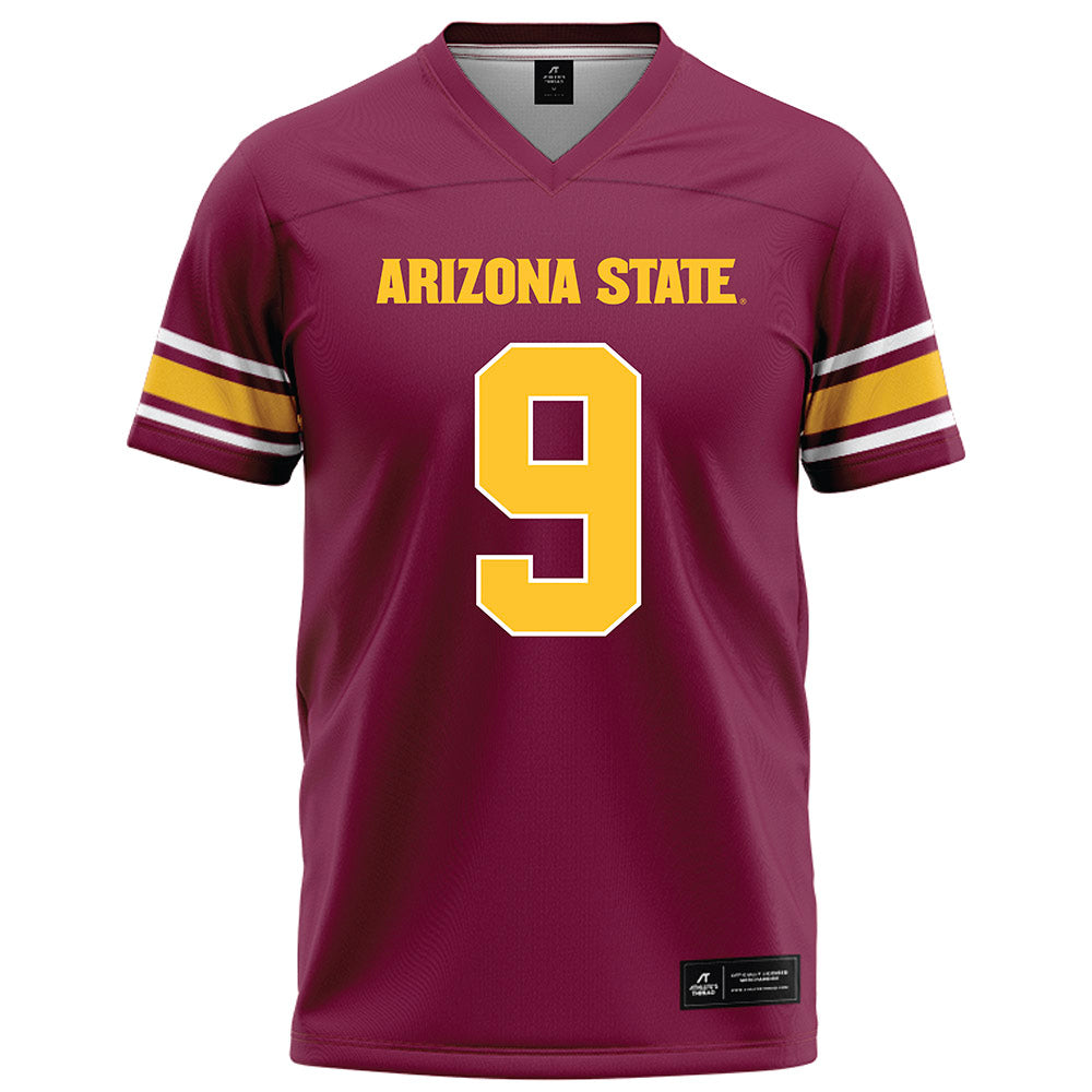 Arizona State - NCAA Football : Jalen Thompson - Maroon Football Jersey-0