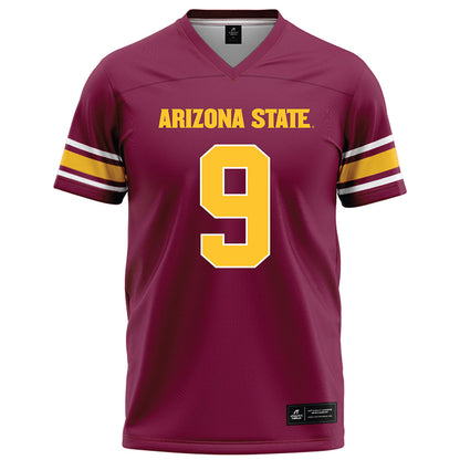 Arizona State - NCAA Football : Jalen Thompson - Maroon Football Jersey-0