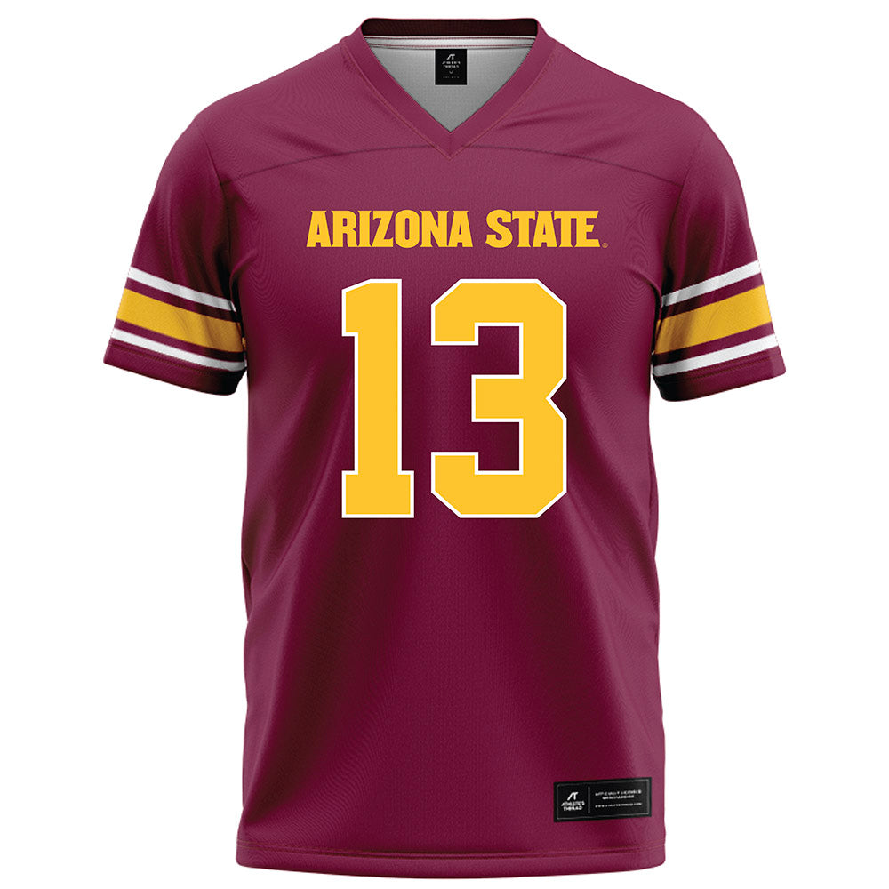 Arizona State - NCAA Football : Cameron Dyer - Maroon Football Jersey-0